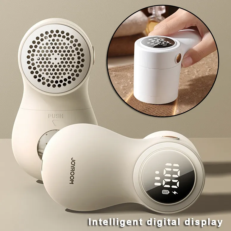 New Lint Remover Electric Hairball Trimmer Smart LED Digital