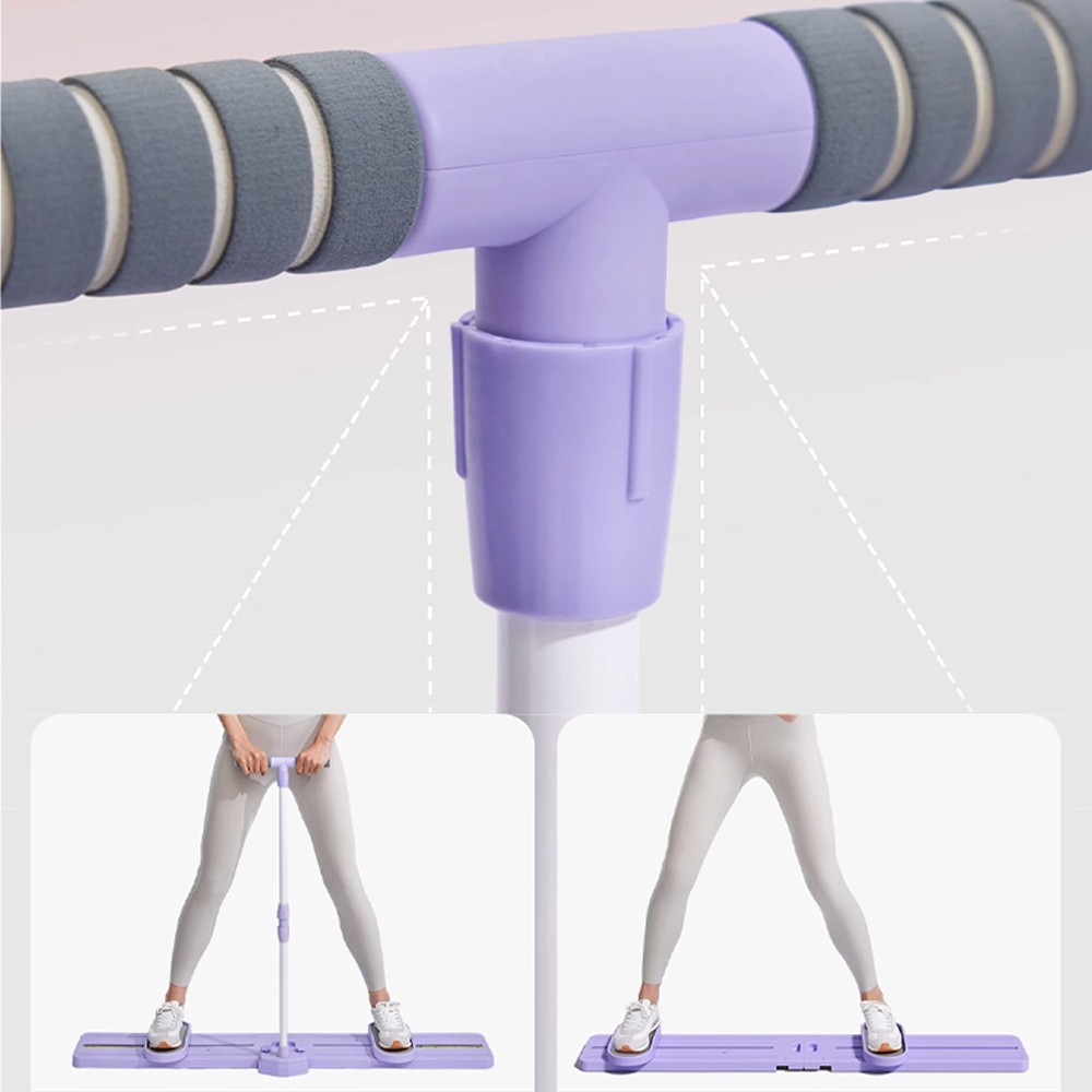 5in1 Folding Hip Leg Exerciser Ski Practice Machine W Timer And Tension Rope — image 10