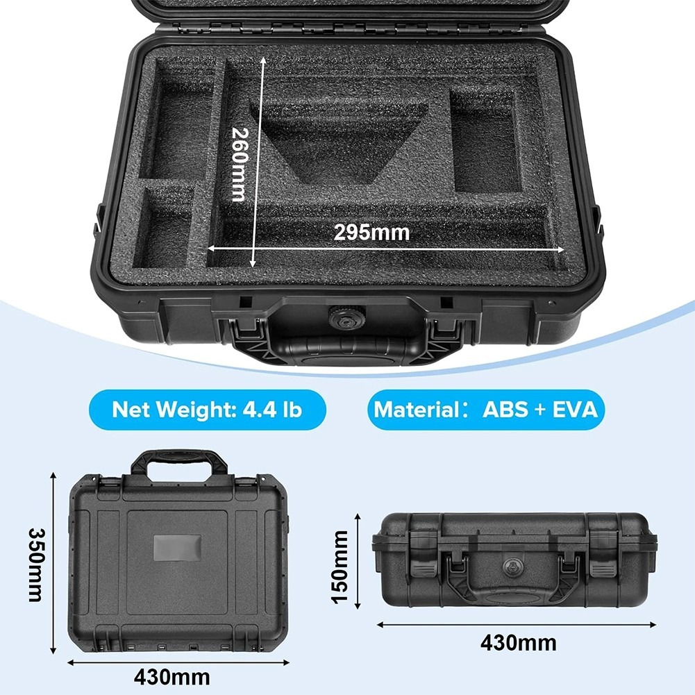 For Starlink Mini Storage Case Accessories Waterproof Black — image 8