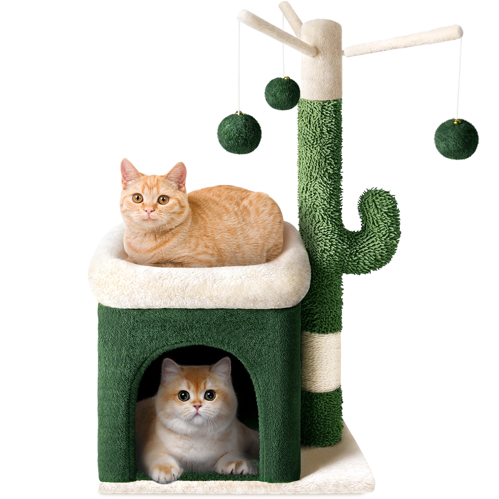 Title 6, Cactus Cat Climbing Frame Toy Sisal Column