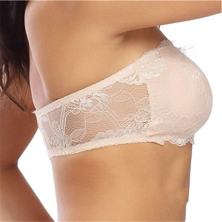 Title 4, Solid Lace Hollow Underwear Without Straps