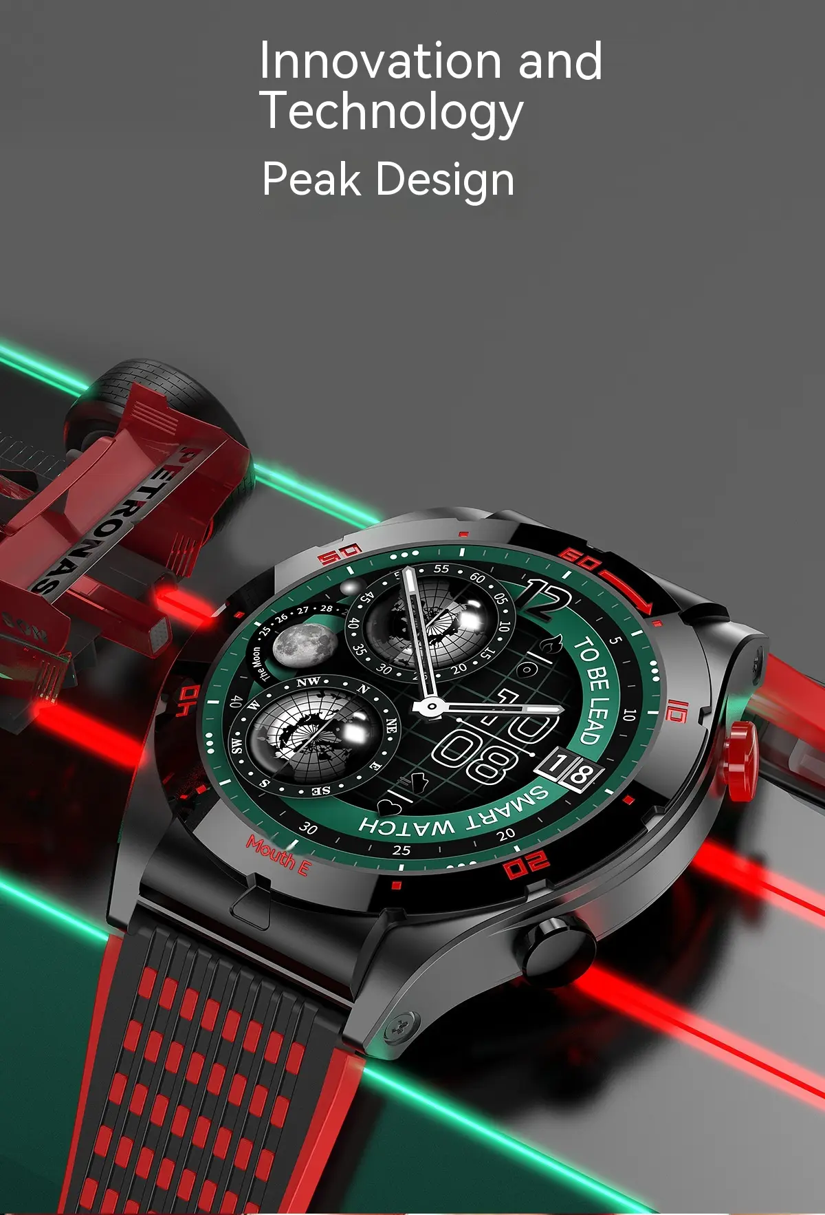 EX102 Smart Watch Bluetooth Calling Heart Rate Blood Oxygen Blood Pressure