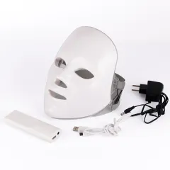 Beauty Instrument Beauty Skin Mask Instrument Seven-colour Photon Rejuvenation - Without Original Packaging - View 1