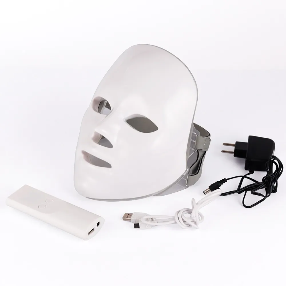 Beauty Instrument Beauty Skin Mask Instrument Seven-colour Photon Rejuvenation - Without Original Packaging