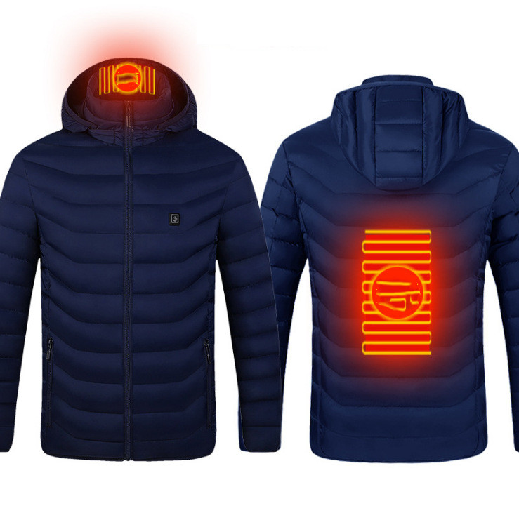 New 2025 Heated Jacket Coat USB Electric Jacket Coat Heater Thermal Clothing - Picture 15 of 20