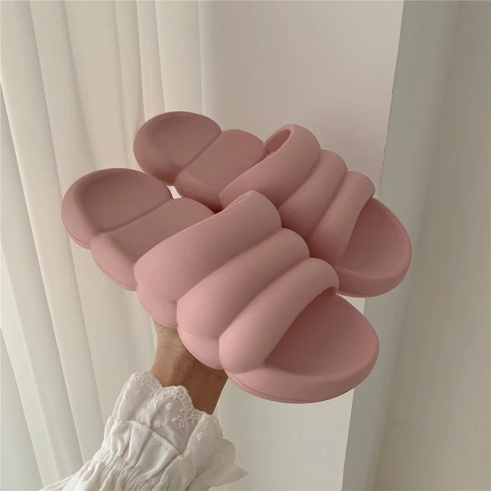 Solid Color Japanese Style Sandals and Slippers Non-slip Bath