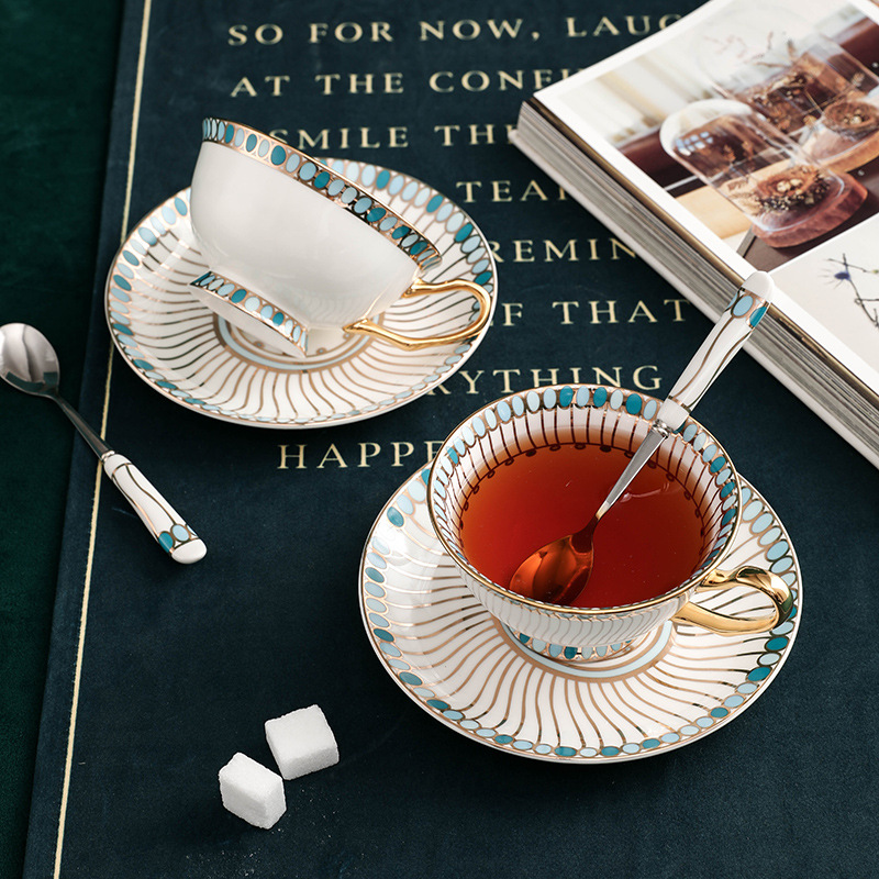 Bone china tea set