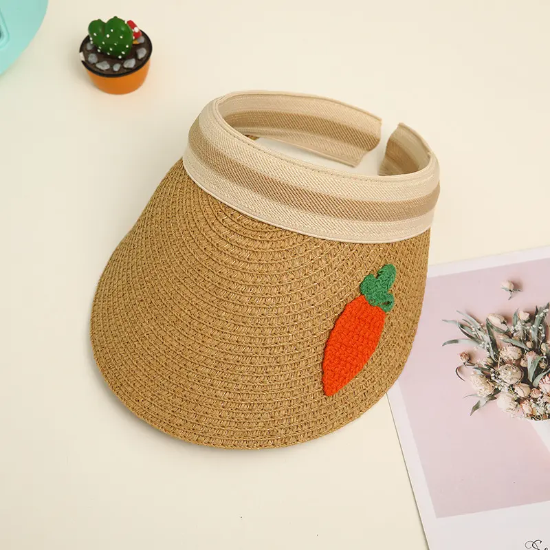 Parent-child Children's Hat Summer Male Tide Sunscreen Straw Hat