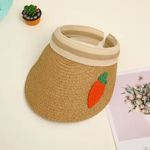 Parent-child Children's Hat Summer Male Tide Sunscreen Straw Hat