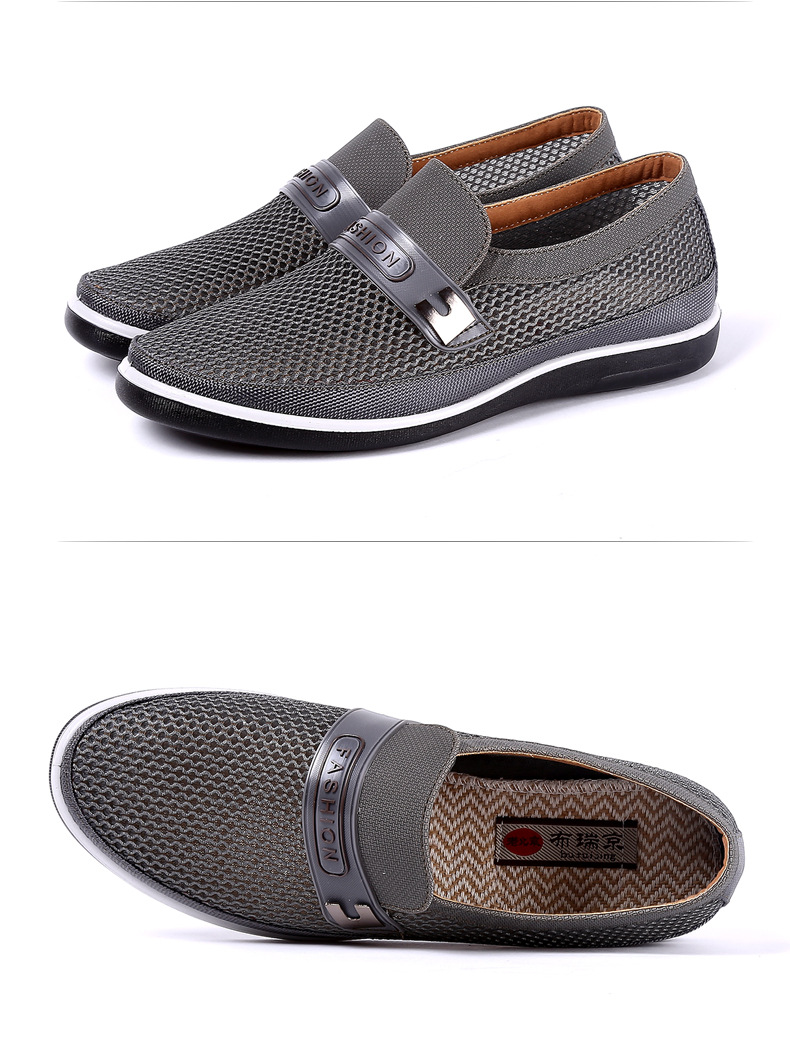 Title 7, Zomerse casual heren schoenen met ademend mesh....