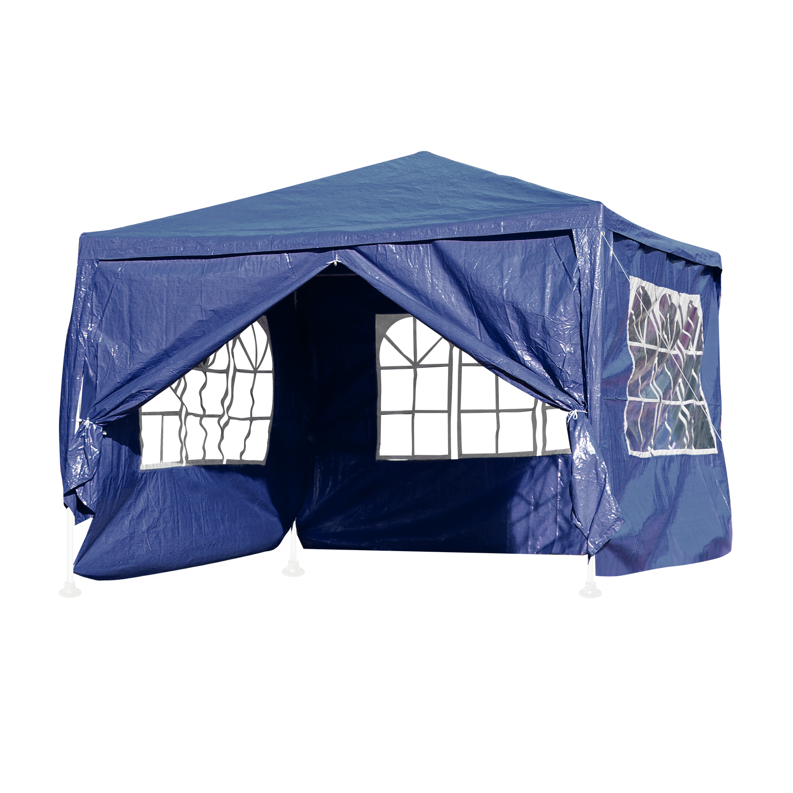 Outdoor Event Gazebo Tent, 3x3M Waterproof Party Marquee With 4 Side — image 10