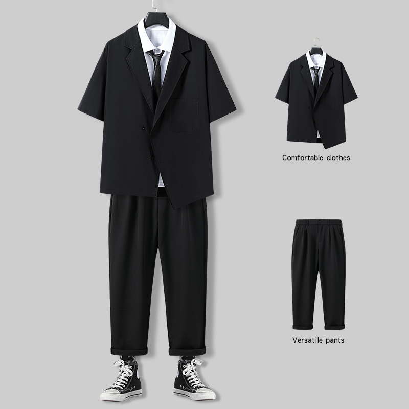 Title 13, Summer Casual Suit Men