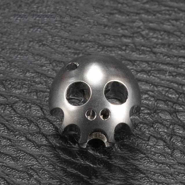 Titanium Bucktooth Skull Pendant Knife Pendant Mirror Version - Shop at LoveMi