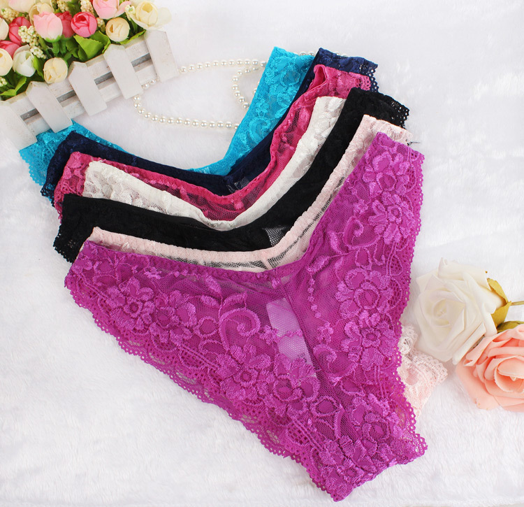 Title 11, Low Waist Triangle Lace Womens Panties for ult...