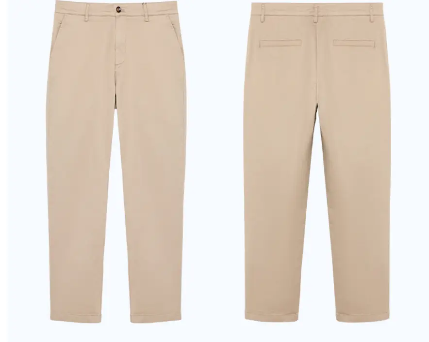 Pants Men's Low Waist Stretch Trousers