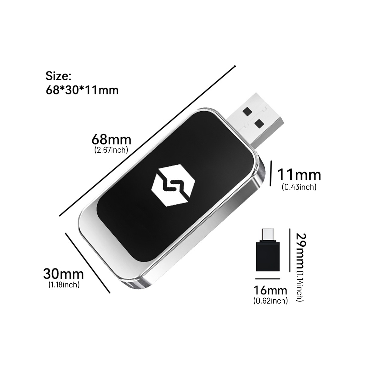 NEW USB Wireless CarPlay Adapter For Dongle Plug Play — image 2