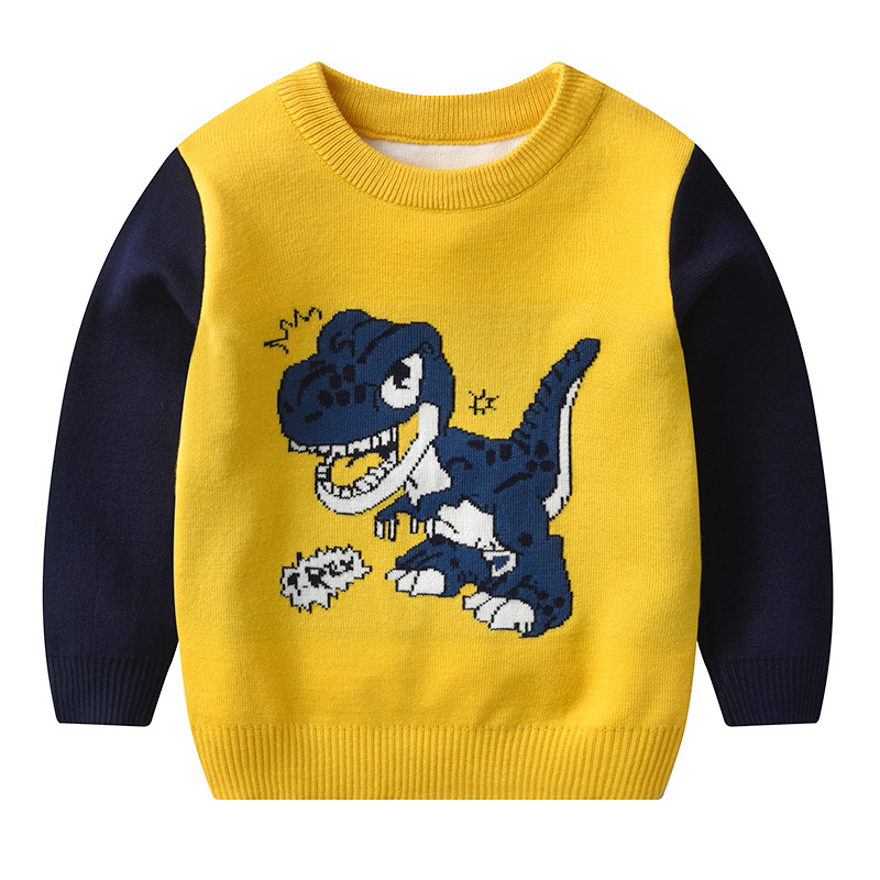 Dinosaur jumper 02yellow