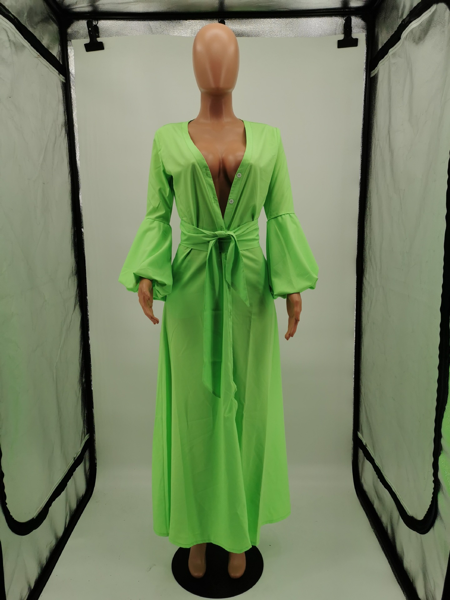 European And American Cross border Hot Style Women's Sexy Dress Green - Shop at LoveMi