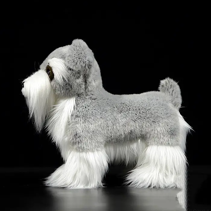 Simulation Dog Doll Cute Czech Terrier