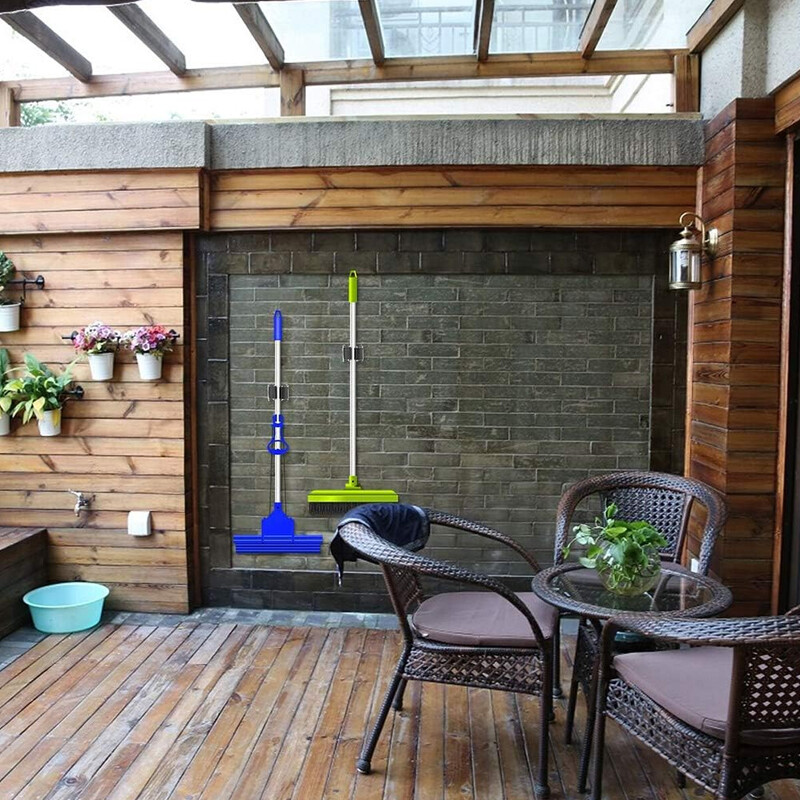 10 Pack Clip Mop Broom Holder Brush Handle-Tool Hanger Wall Mounted Storage Rack