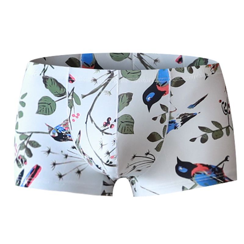 Men's Non-sensing Underwear Ice Silk Boxer