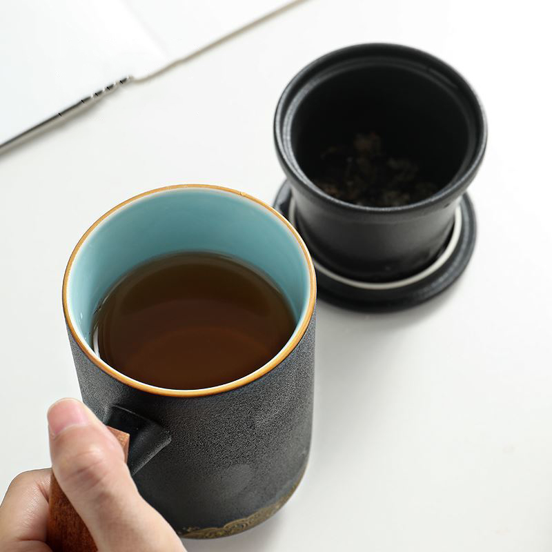 Ancient Objects Gradient Color Ceramic Water Cup