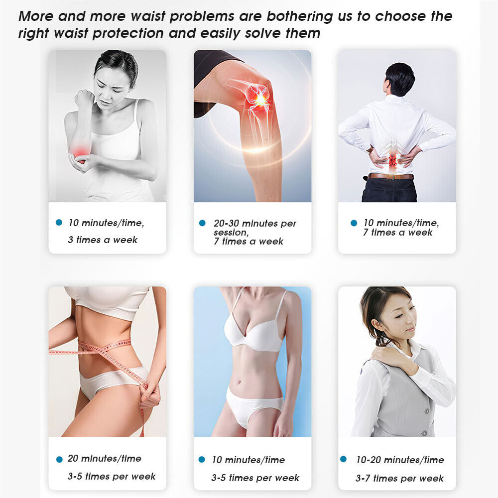 Near Infrared Red Light Therapy Waist Wrap Pad Belt Reduce Fat For Pain Relief — image 2