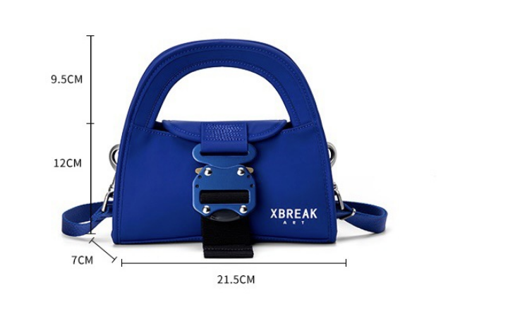 Title 1, Fashion One Shoulder Crossbody Bag Klein Blue