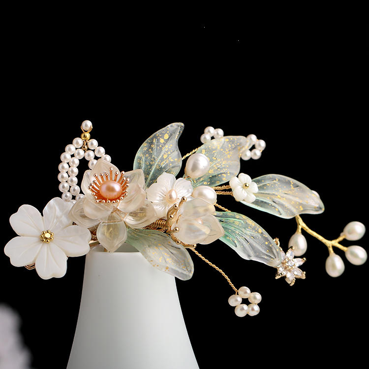 Alloy Hair Crown with Fringe, picture 3 of 10