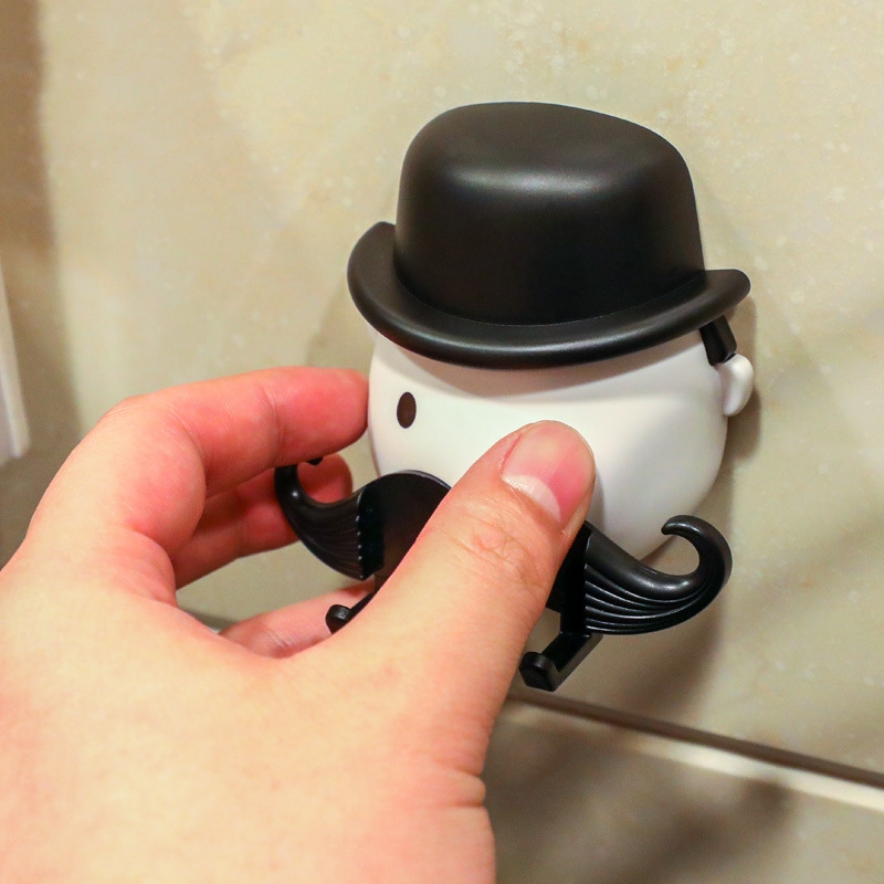 Punch-free Beard Shaver Holder Wall Hanging - Image 8