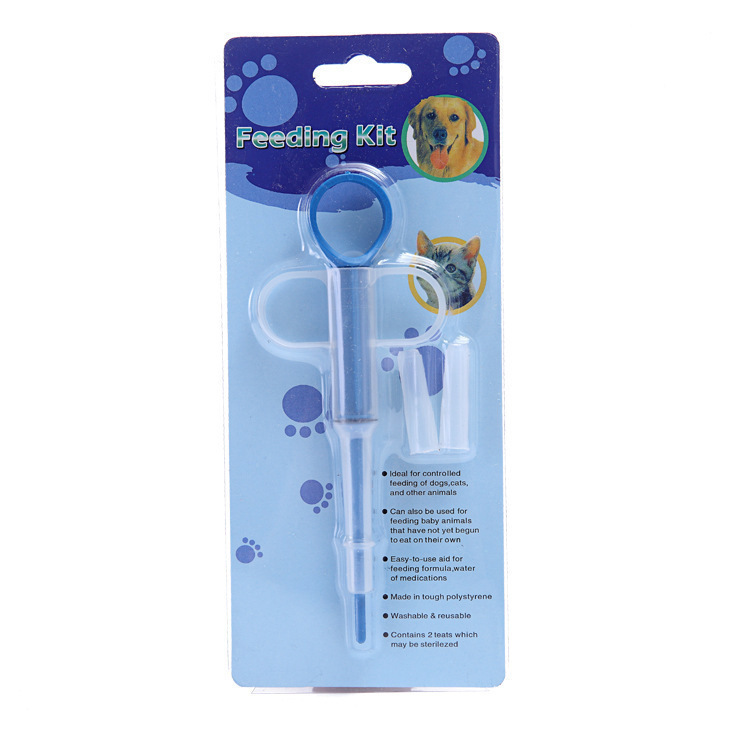 Cat Pill Shooter, Pill Popper For Cats & Dogs, 2-in-1 Pet Piller  Anti-drop Syringe For Tablets & Liquid. Easy Admin For Small Animals. Soft Rubber Tip Protects Gums — foto 10