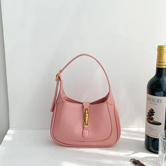 Small Design Portable Messenger Shoulder Bag Pink - Shop at LoveMi