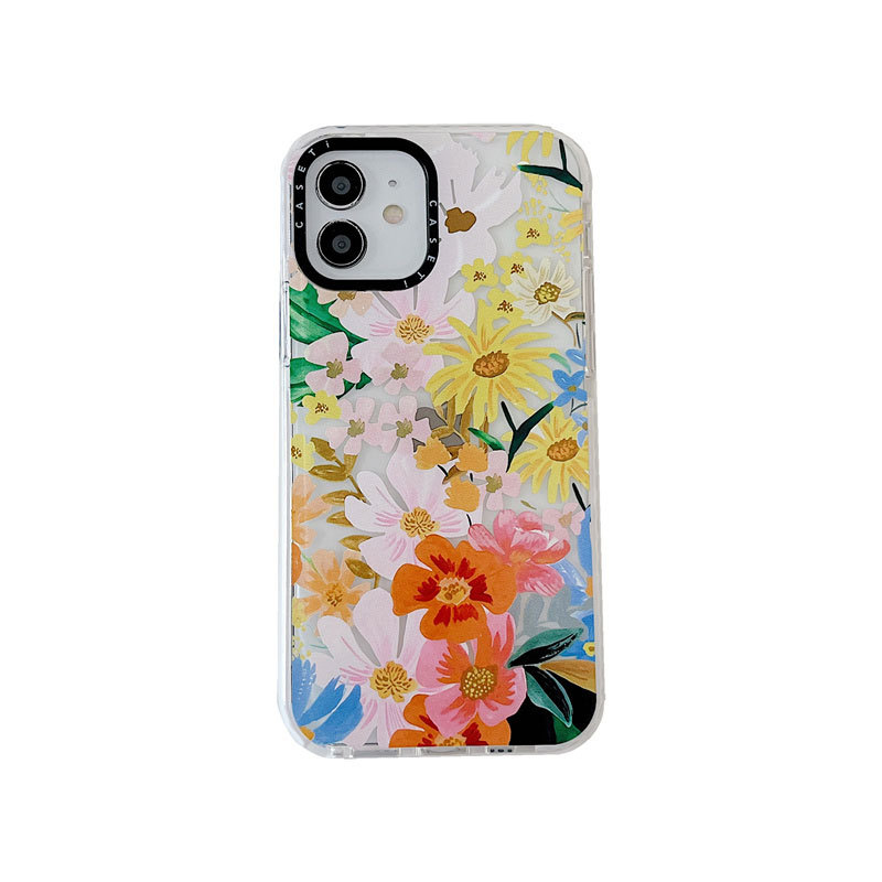 Summer Flower Fall-proof Mobile Phone Case