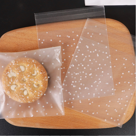 Thickened Frosted Snowflake Crisp Packaging Bag