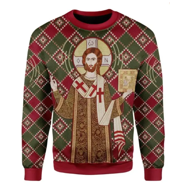 Digital 3D Full-print Sweater Cross-border Hooded Plus Size Cardigan Top
