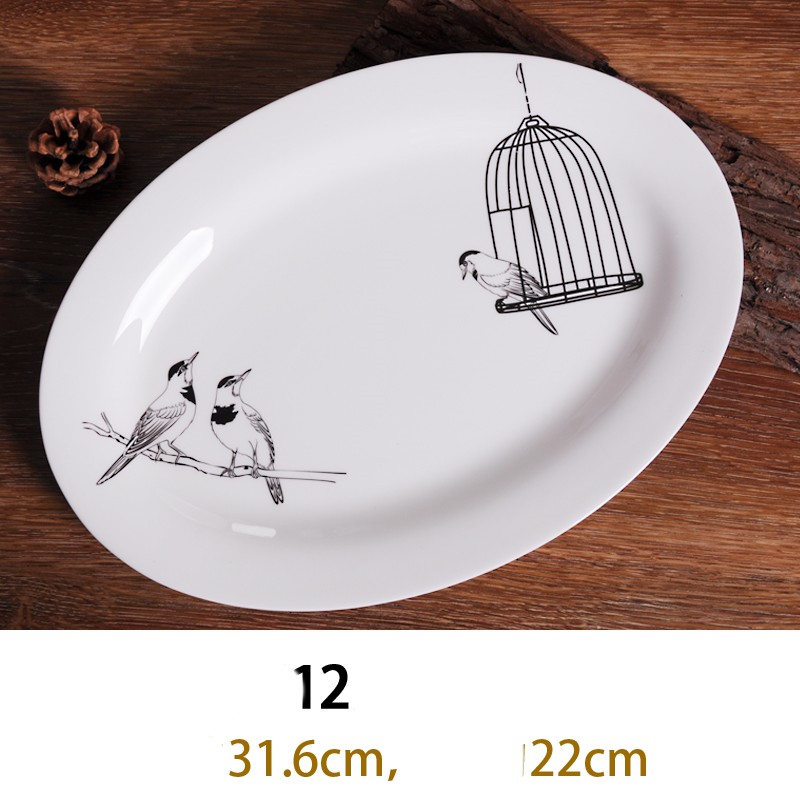 12inch fish plate