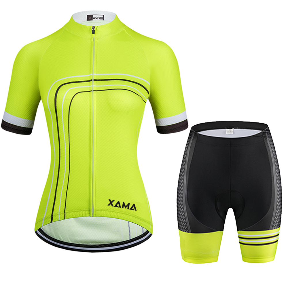 Title 3, Short-sleeved Bib Cycling Jersey Suit