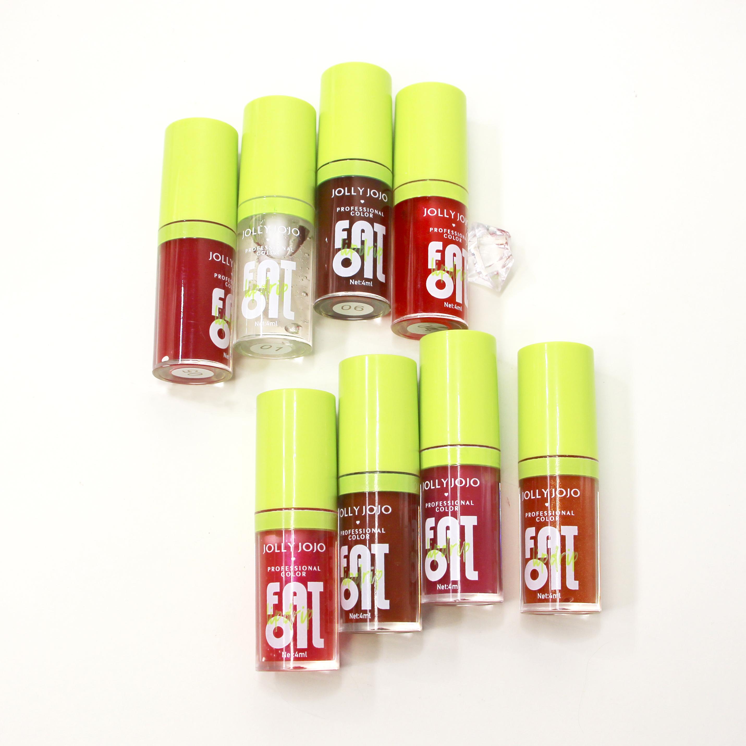 8-pack Vegan Tinted Moisturizing Shimmering Lip Oil Lip Gloss,Self-pickup Only image 9
