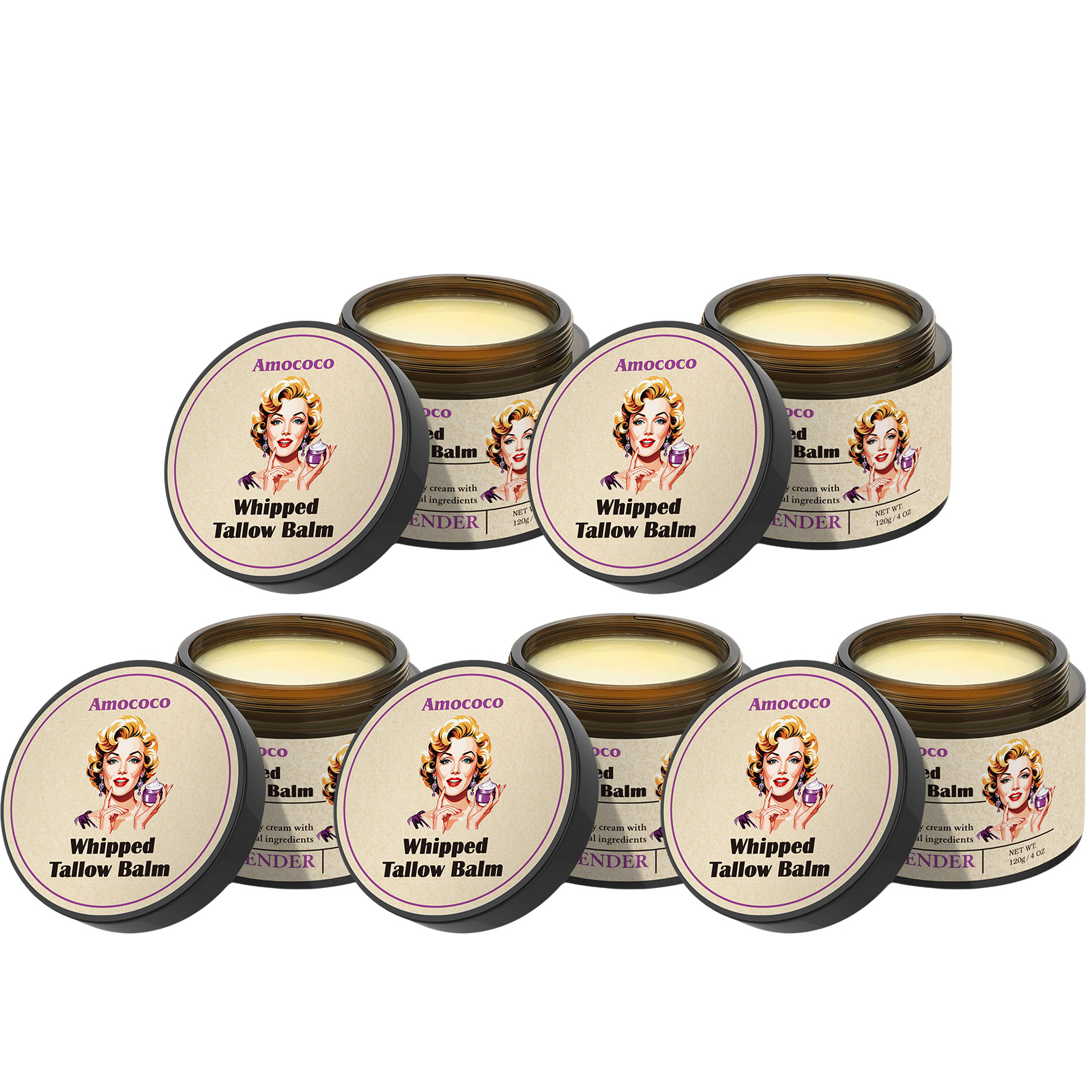 Only Supports Self Pickup With Waybill Amococo Whipped Tallow Balm Deep... 2