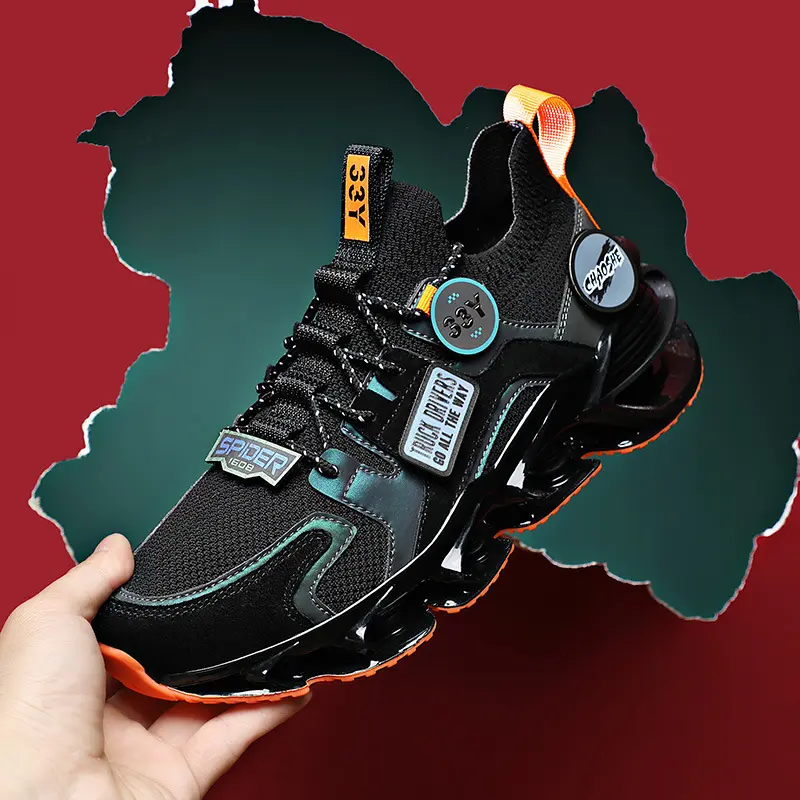 Hollow Blade Shock Absorption Sports Shoes Summer