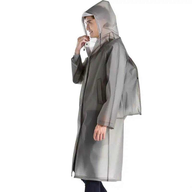 Men's And Women's Outdoor Waterproof Schoolbag Raincoat