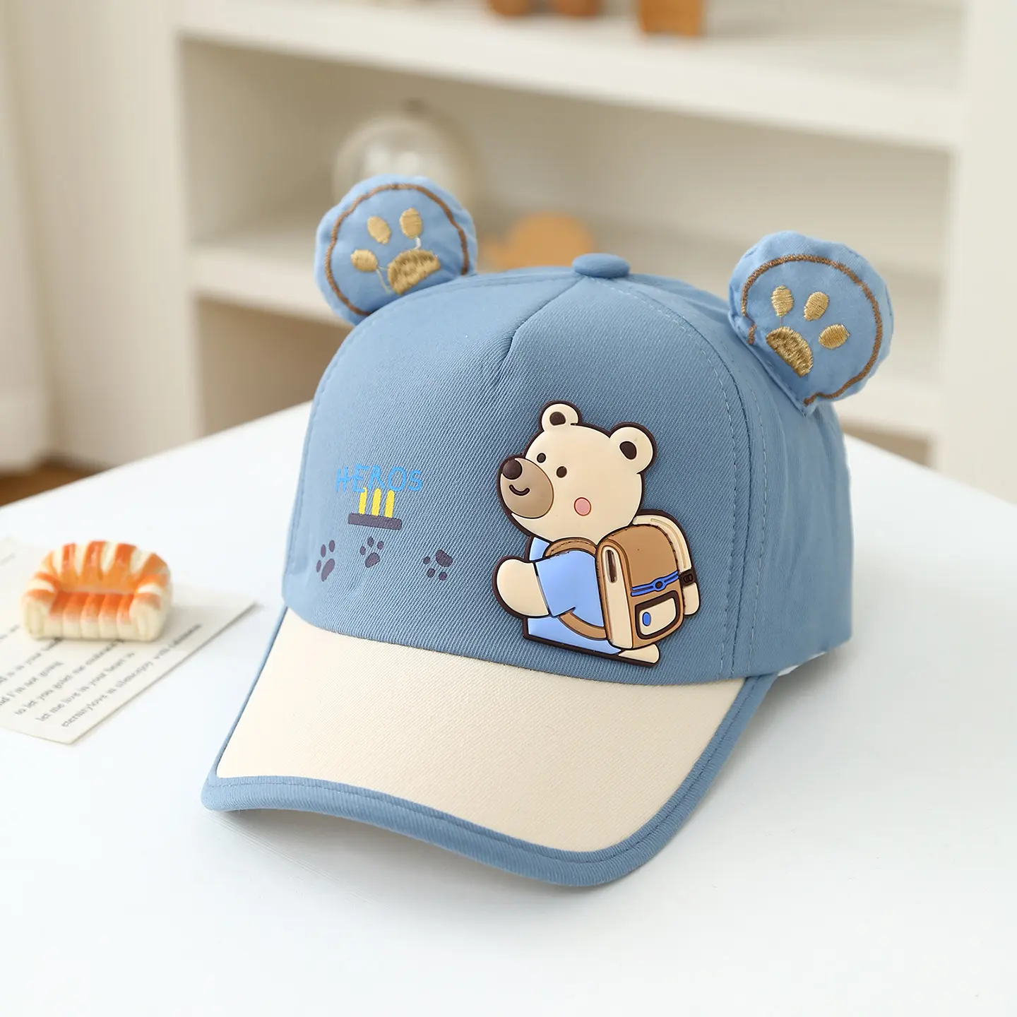 Children's Animal Ears Baseball Cap, Summer