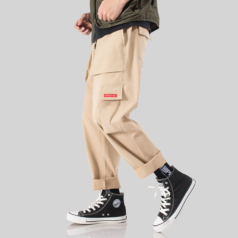 Loose Tide Brand Tie foot Casual Pants All match thumbnail 2