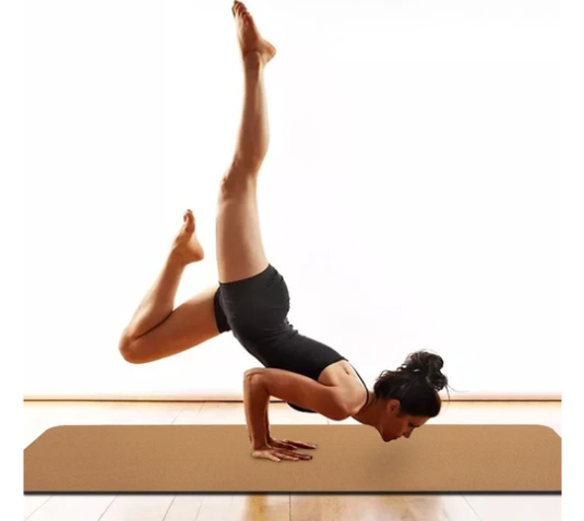 Wooden Yoga Mat 5mm Mat Non-slip Wear-resistant Printing Import And