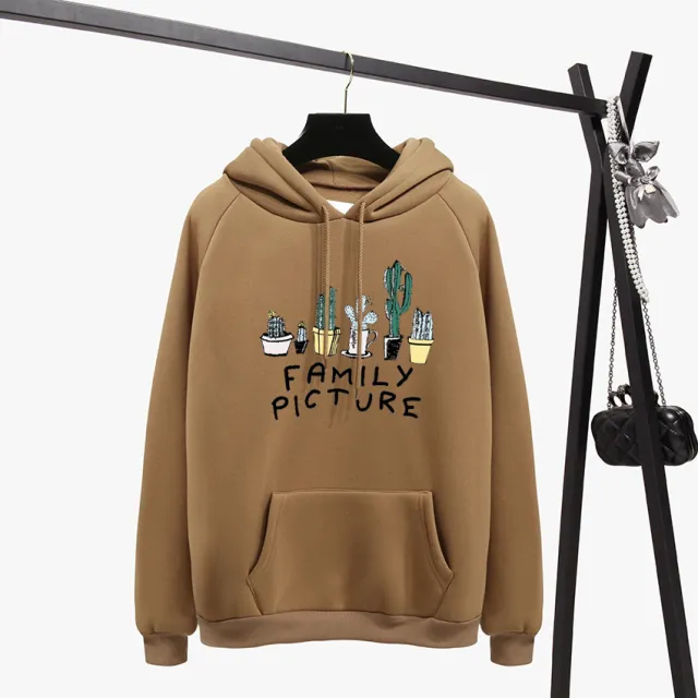 Fleece Padded Sweatshirt Long sleeved Pullover Jacket Hd0606 L - Shop at LoveMi