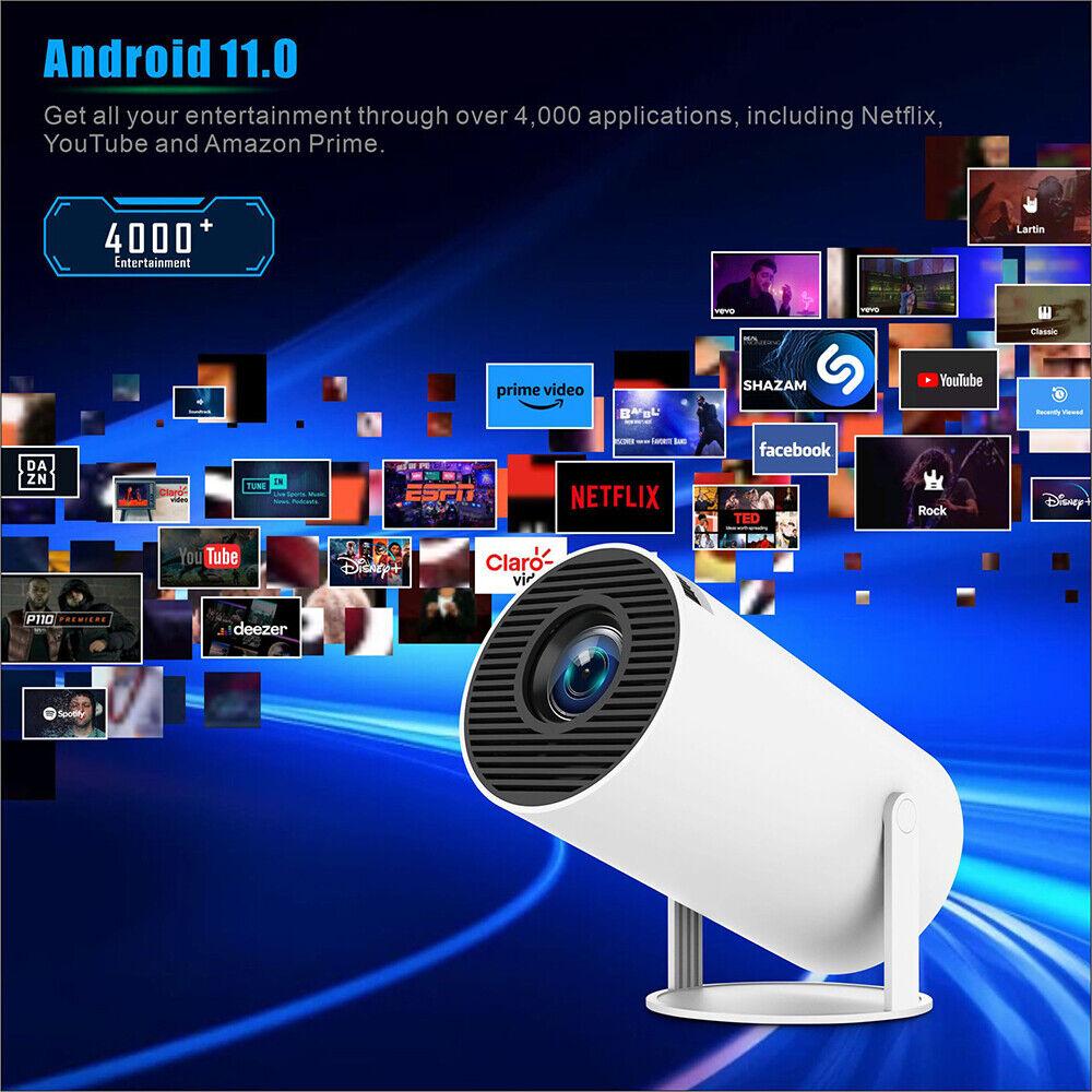 5G 4K Projector Smart HD LED WiFi Bluetooth H DMI USB Android Office Home — image 9
