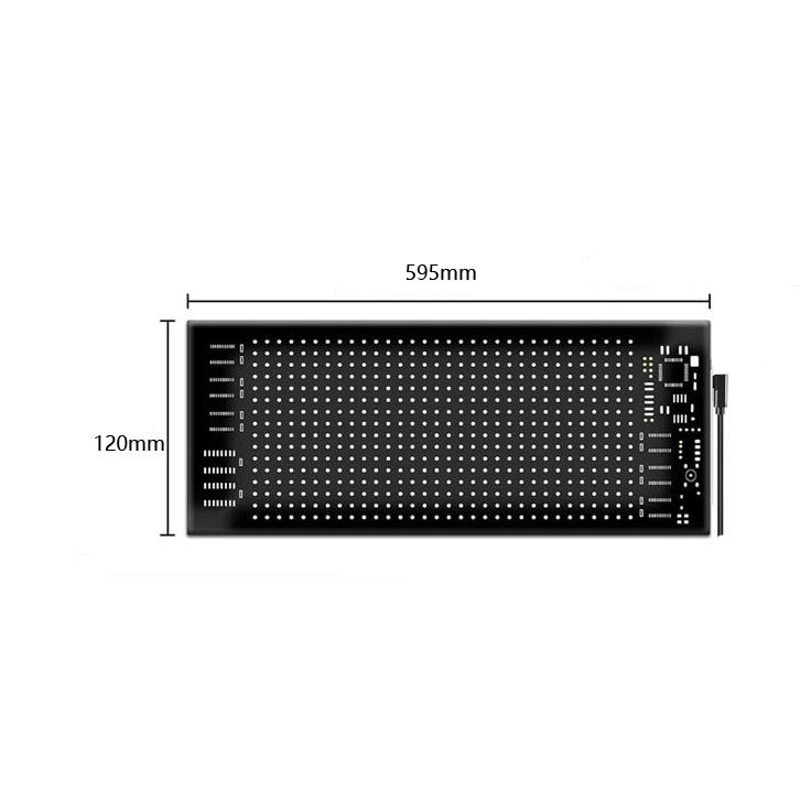 12x59CM For Truck-Specific Devil's Eye LED-Screen Car Light Dynamic Lamp — image 10