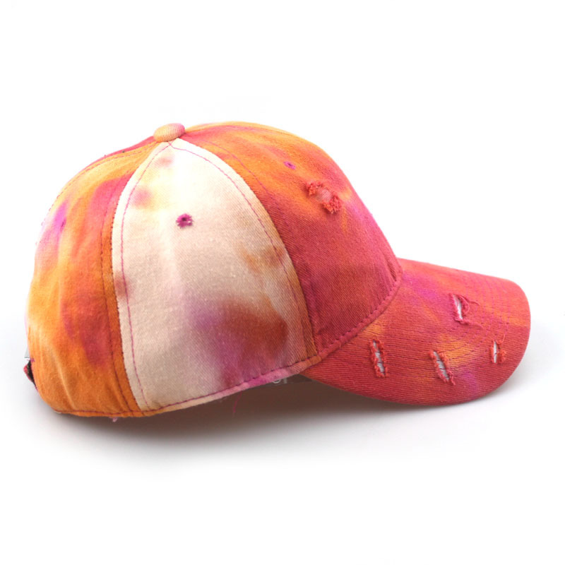 Title 6, Casquette de baseball tie-dye à trous colorés d...