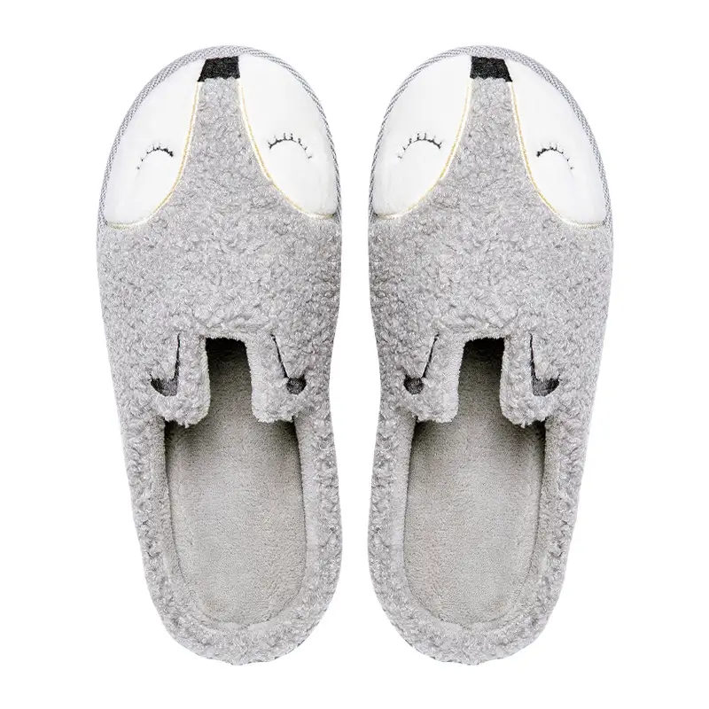 Indoor Household Wooden Floor Slippers For Boys And Girls