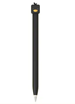 Compatible With Stylus Yellow Duck Silicone Sliding Anti Fall Pen Case